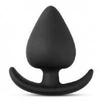 Silicone Anal Plug Set ( 4 Pcs ) Black